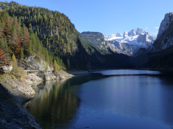Der Gosaukamm wieft Schatten