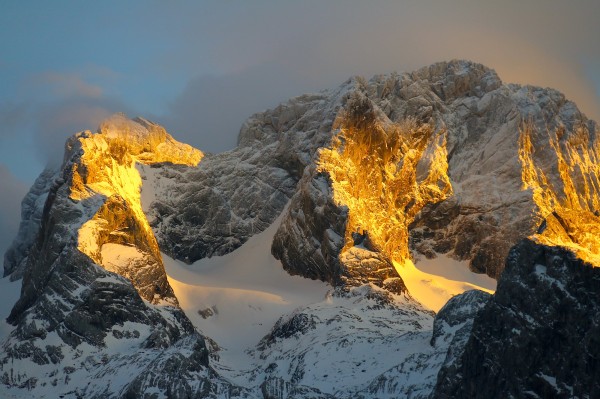 Abendstimmung am Dachstein