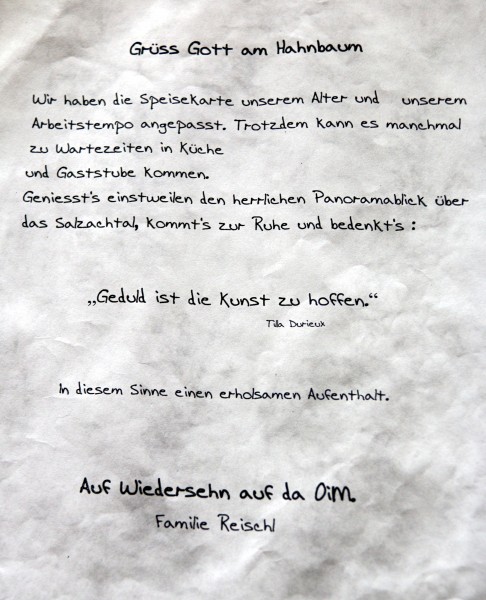 Geduld haben lohnt sich!!!