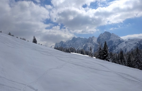 Frühlingsskilauf