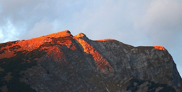 Abendstimmung in Russbach