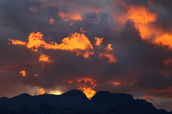 Abendstimmung in Russbach