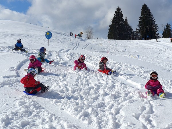 Skifahren lernen Russbach
