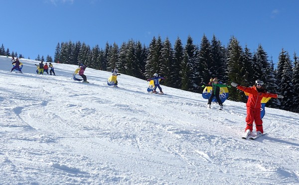 Skifahren lernen Russbach