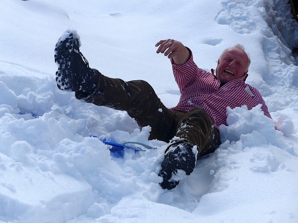 Spass im Schnee - Ostern