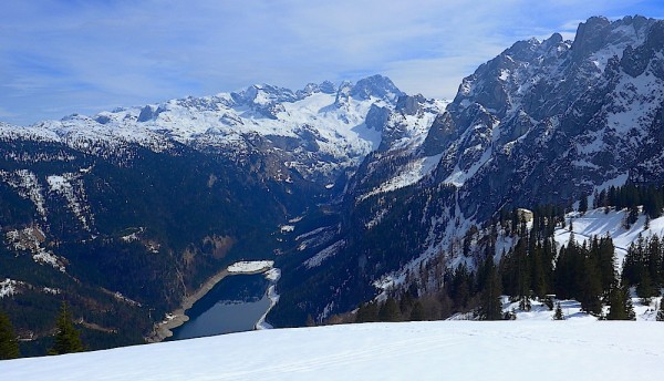 Sonnen und Sonnenskilauf