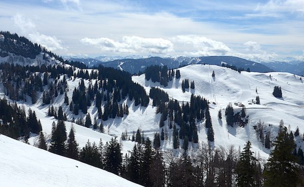 Frühjahrs Skilauf