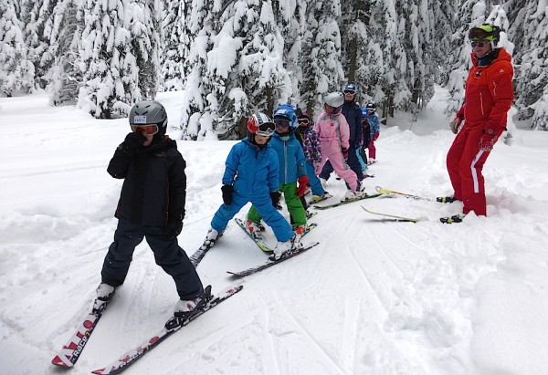 Skifahren lernen Russbach