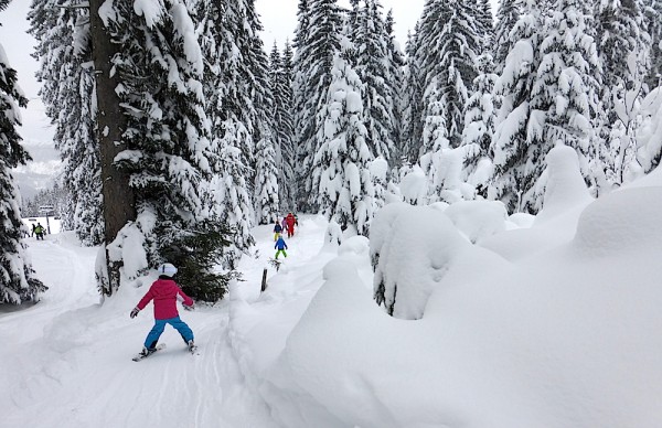 Skifahren lernen Russbach