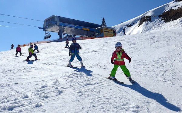 Skifahren lernen