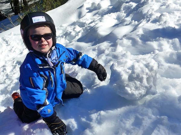 Skifahren lernen